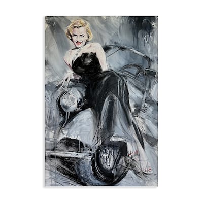 Stupell Timeless Fashion Woman Canvas Wall Art Design By Lucille Lee