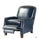 preview thumbnail 29 of 96, Gladis Modern Retro Genuine Leather Recliner with Nailhead Trim Set of 2 by HULALA HOME