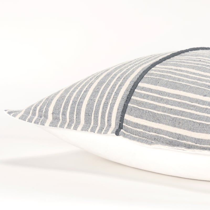 Rizzy Home Woven Stripe Texture Throw Pillow