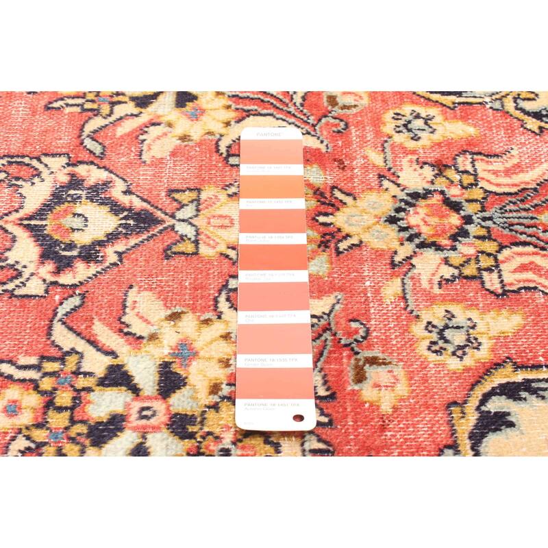 ECARPETGALLERY Hand-knotted Antalya Vintage Red Wool Rug - 4'1 x 6'6