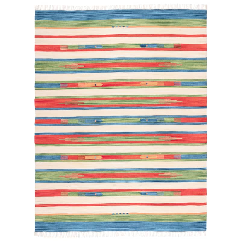 SAFAVIEH Handmade Montauk Tsunemi Southwestern Cotton Fringe Rug