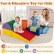 preview thumbnail 4 of 8, Gymax 6 PCS Kids Climber Play Set Indoor Foam Climb & Crawl Activity