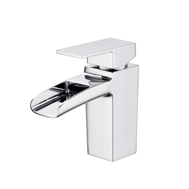 Topcraft 5.9in Single Handle Single Hole Bathroom Faucet Bathroom Vessel Faucet