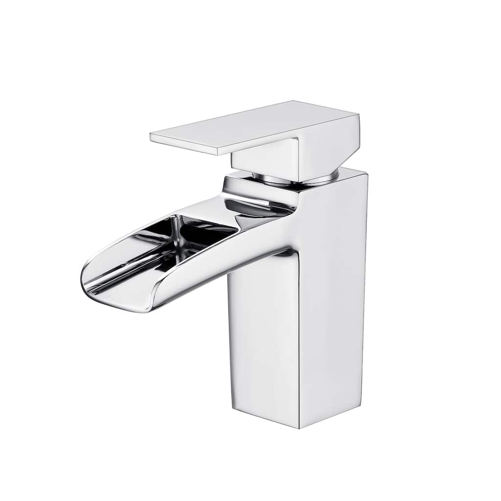 Topcraft 5.9in Single Handle Single Hole Bathroom Faucet Bathroom Vessel Faucet