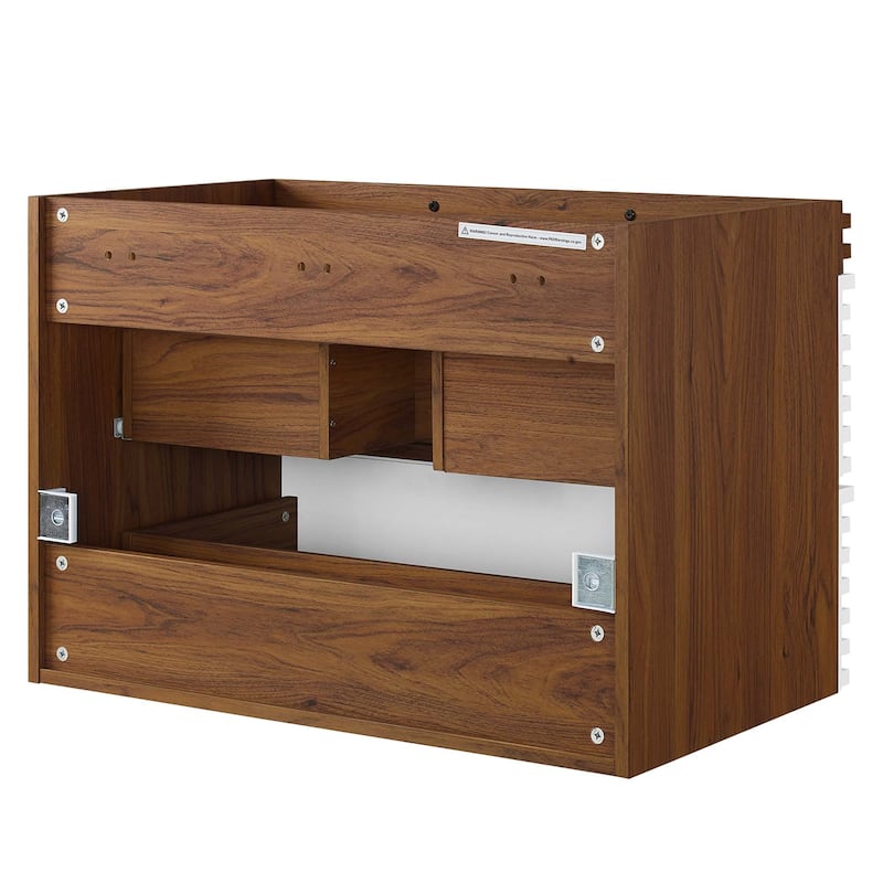 Render 30" Wall-Mount Bathroom Vanity (Sink Basin Not Included)