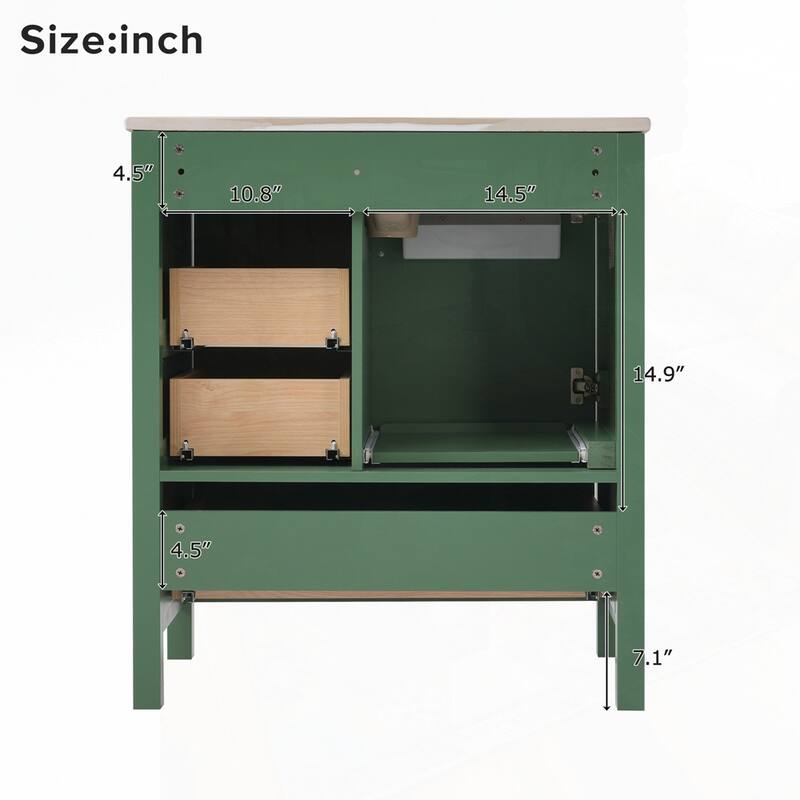 Bathroom Vanity with Sink Combination Set
