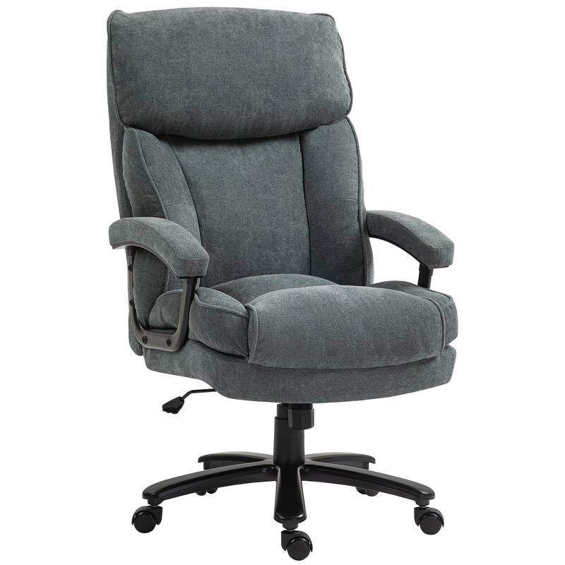 Large Size Office Chair Heavy Duty High Back Office Chair Executive Computer Chair with Swivel Wheels, for Home Office