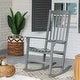 preview thumbnail 35 of 64, Cambridge Casual Alston Wood Outdoor Rocking Chair Slate Grey