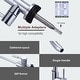 preview thumbnail 17 of 27, WOWOW Single Handle Pull Down Kitchen Faucet with Water Filter Faucet