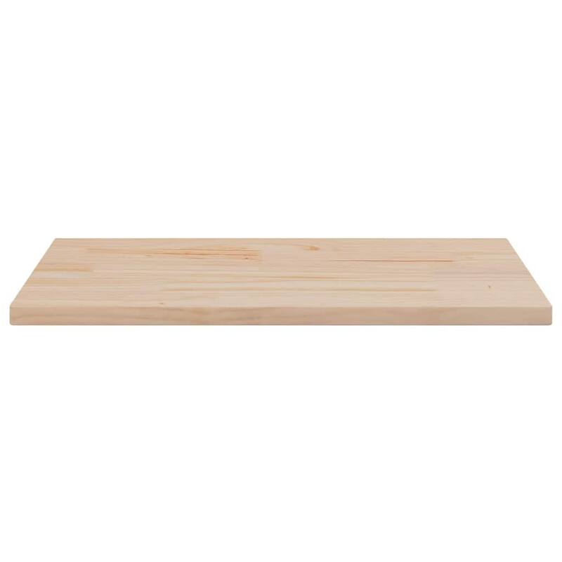vidaXL Table Top Set of 2 Pine Solid Pine Wood 31.5 x 15.7 in - 15.7 x 31.5 x 0.7 in