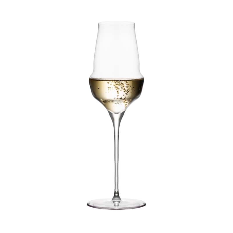Stolzle Lausitz Set of 6 Cocoon Champagne Flutes - 11.5 Oz