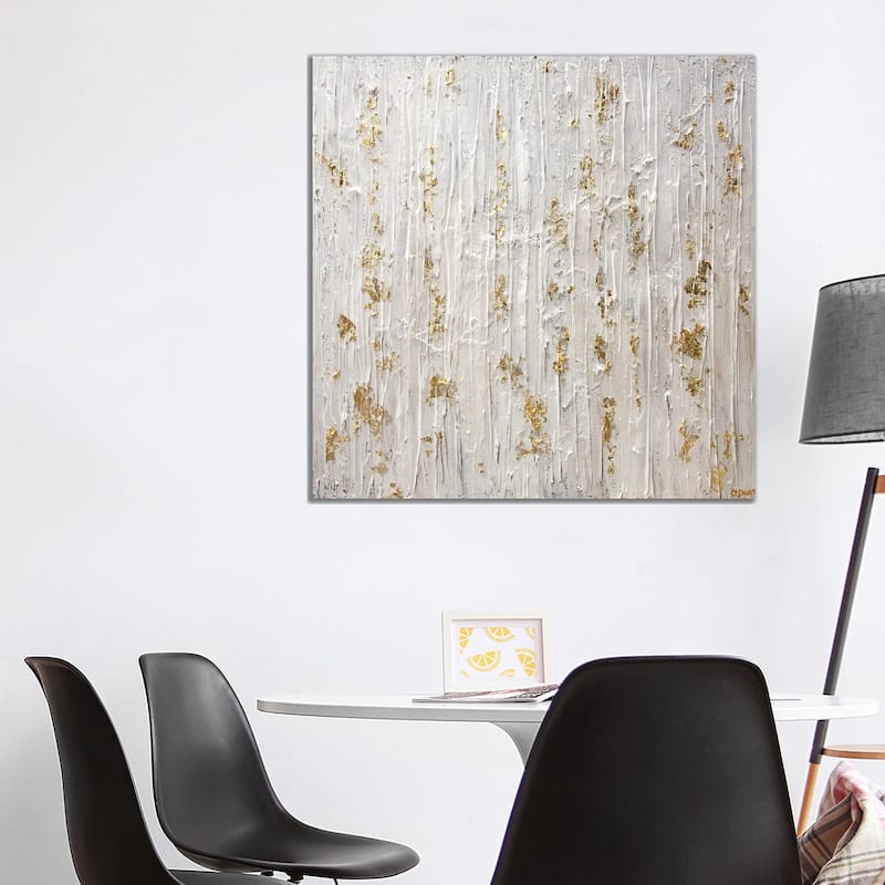 iCanvas "Gold Is The New White" by Osnat Tzadok Canvas Print - 37x37x1.5