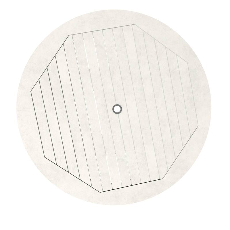 HIGHWOOD Commercial Grade 36" Round Bistro Dining Height Table