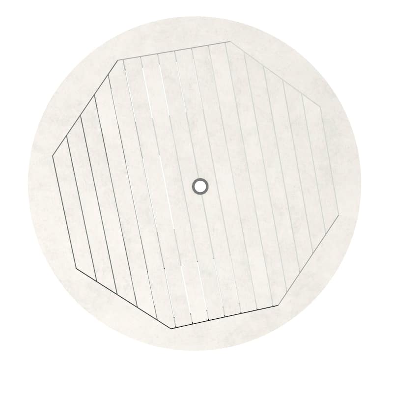 Highwood Commercial Grade 48" Round Dining Height Table