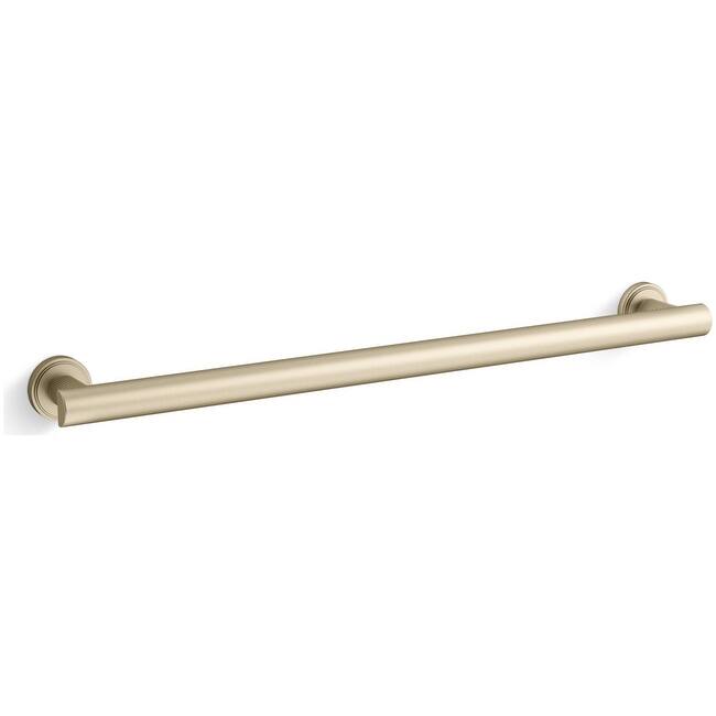 Kallista P80244-00 Vir Stil by L Kirar 24" Towel Bar - Brushed French Gold