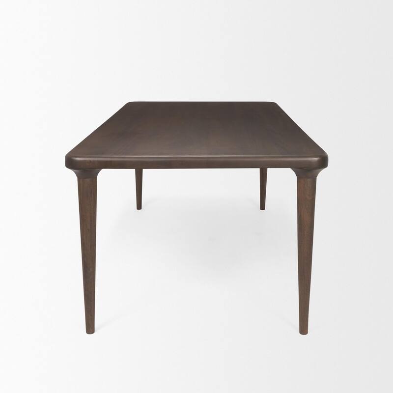 Suvan 72" Medium Brown Rectangular Solid Wood Table