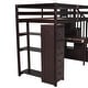 preview thumbnail 16 of 55, Twin size Loft Bed with Desk, Storage Drawers and Stairs