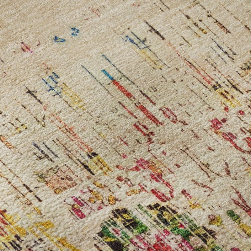 Premium Washable Super Soft Vintage Boho Mayfield Rug