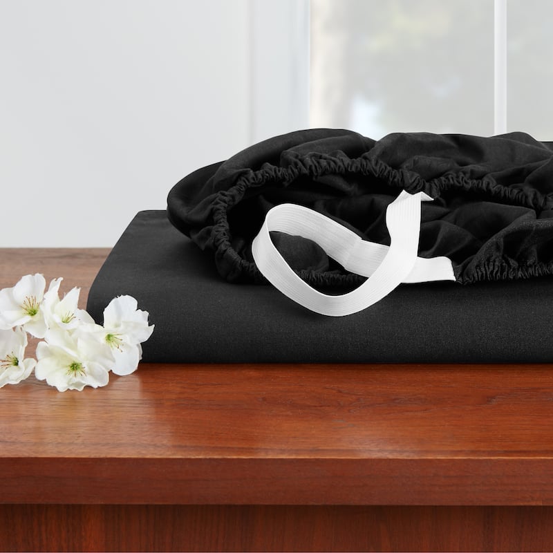 Empyrean Bedding Ultra Soft Microfiber 3 Piece Bed Sheet Set - Extra Deep Pocket Fitted Sheet with 2 Pillowcases