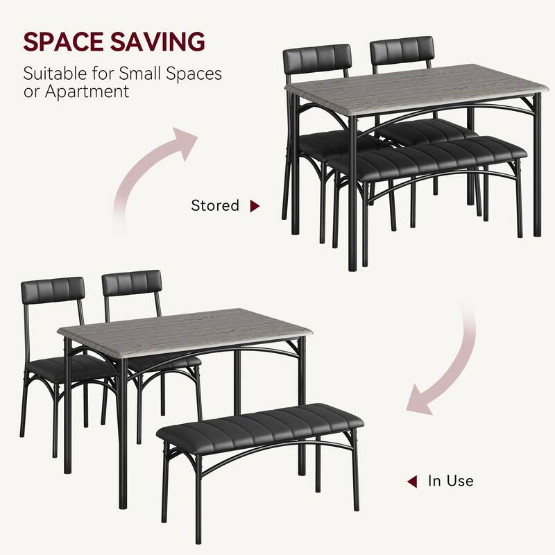 Dining Table Set for 5 Kitchen Table