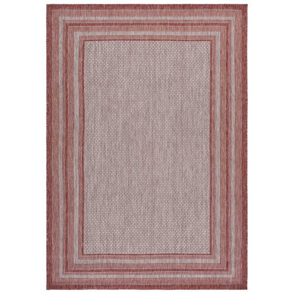 SAFAVIEH Courtyard Vickie Indoor/Outdoor Waterproof Patio Backyard Rug