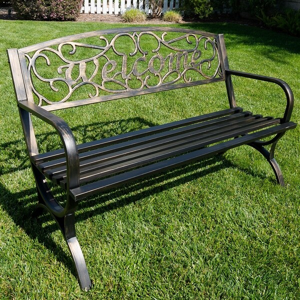Bronze Home Garden 50 Welcome Decorative Patio Garden Outdoor