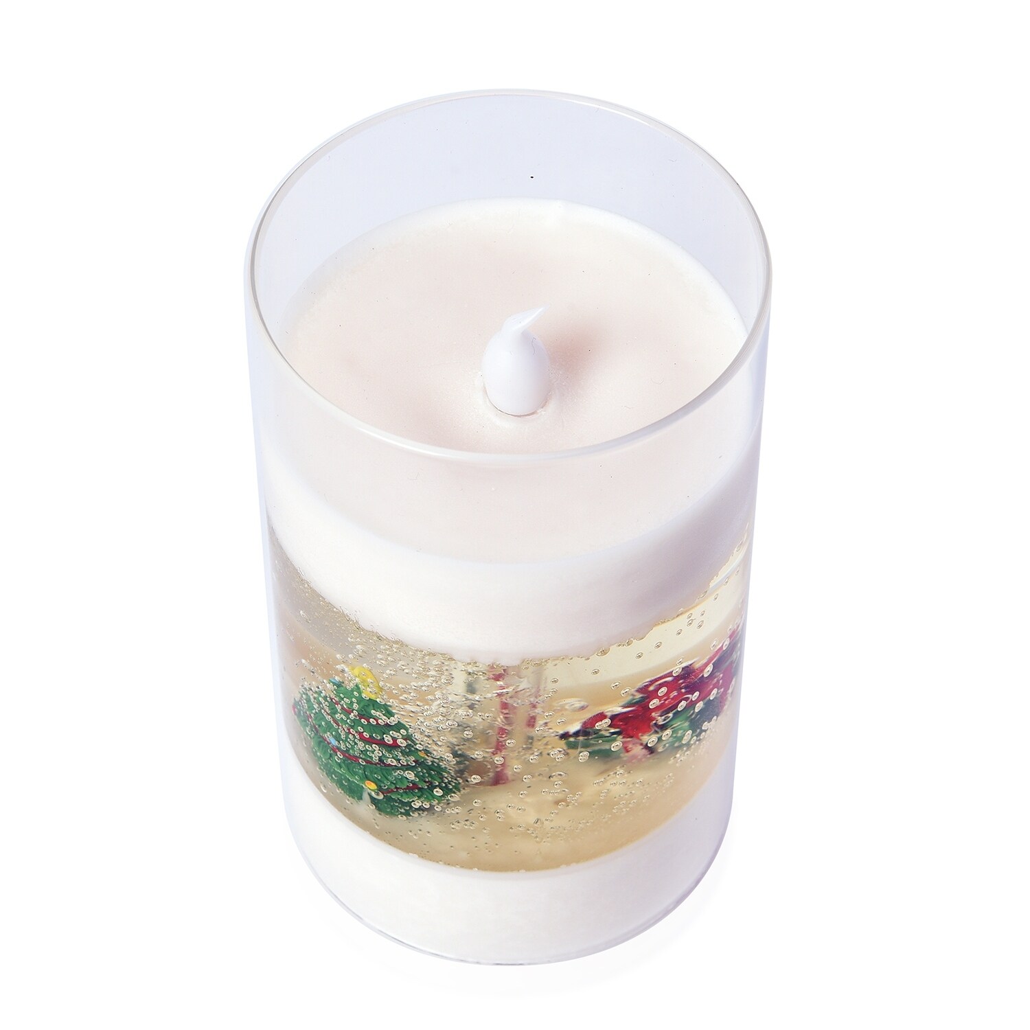 Shop Black Friday Deals On Christmas Theme Wax And Gel Candle 5x3 On Sale Overstock 32025828