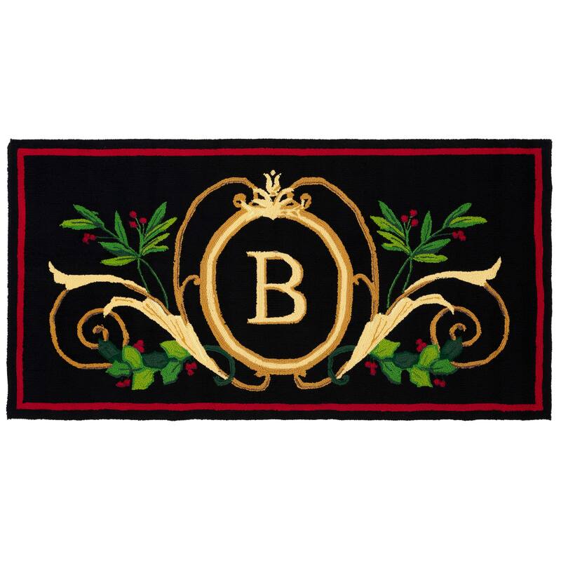 SAFAVIEH Handmade Monogram Florea Casual Rug