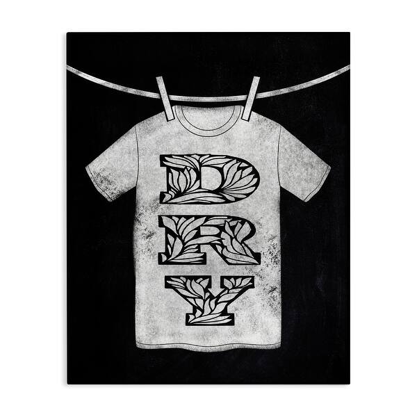 Laundry Letters Stupell Laundry Dry Ornate Letters Canvas Wall Art Design By Marcus ...