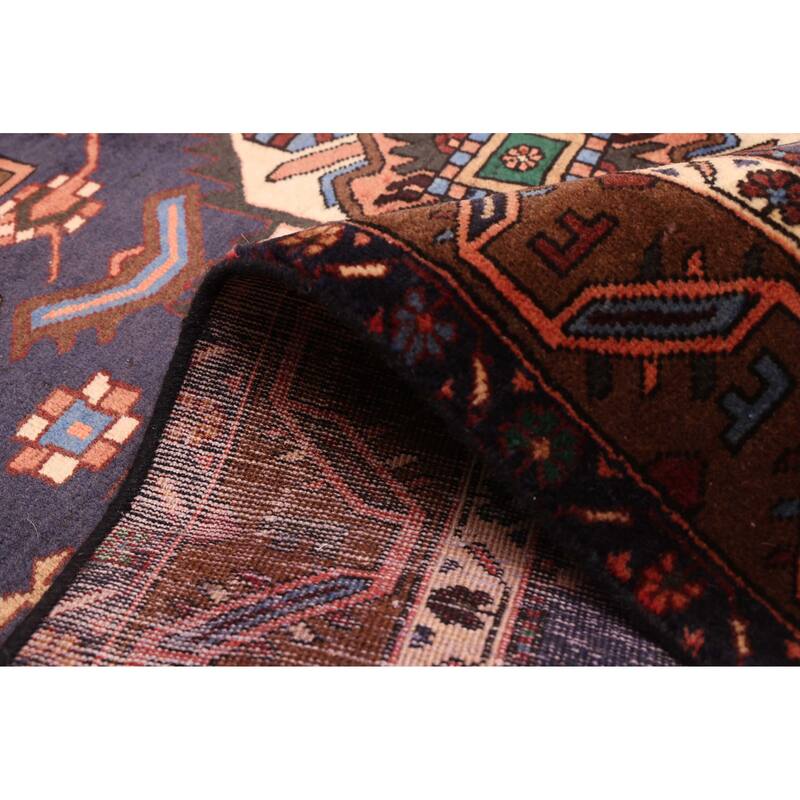 ECARPETGALLERY Hand-knotted Anadol Navy Wool Rug - 5'3 x 7'0