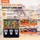 preview thumbnail 16 of 19, VEVOR Commercial Vending Machine, Triple Compartment Candy Dispenser with Iron Stand, Gumball and Candy Machine