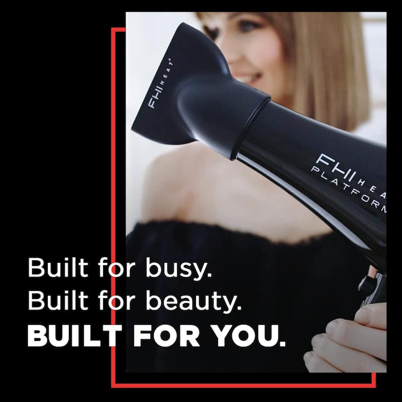 FHI HEAT Platform Nano Power Salon Pro 2000 Tourmaline Ceramic Quick Dry Hair Dryer