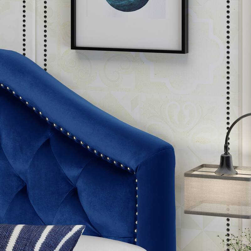 Killian Glam Velvet Full/Queen Headboard by Christopher Knight Home