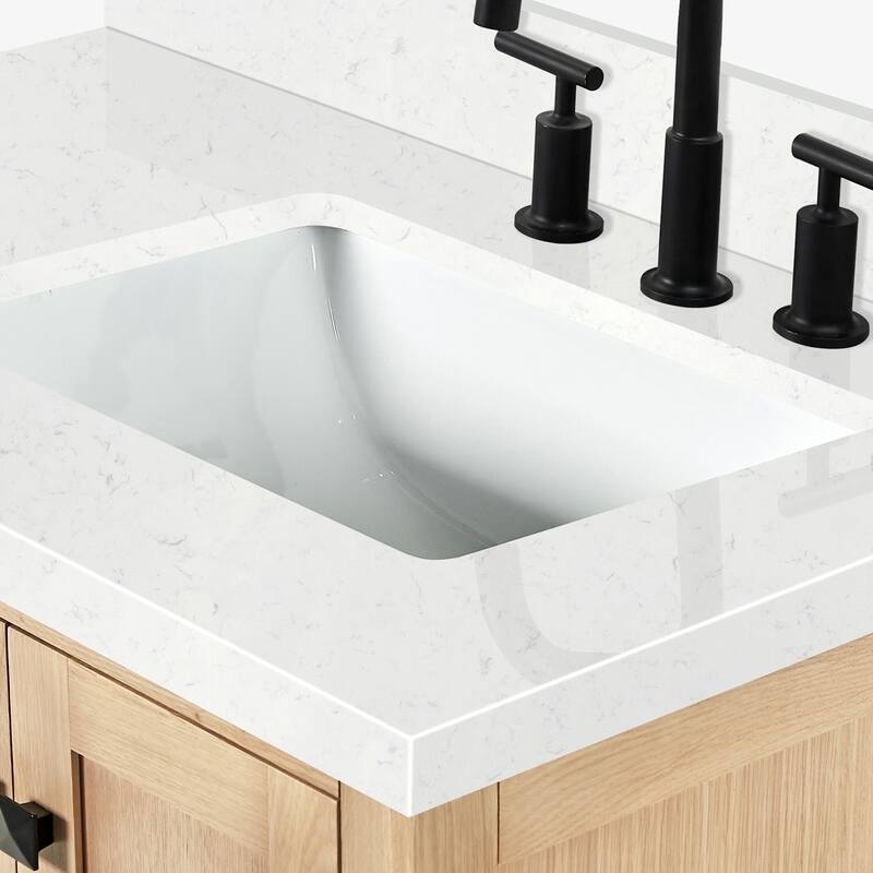 Ariel A036SRCQRVO Cambridge 36" Free Standing Single Basin Vanity Set