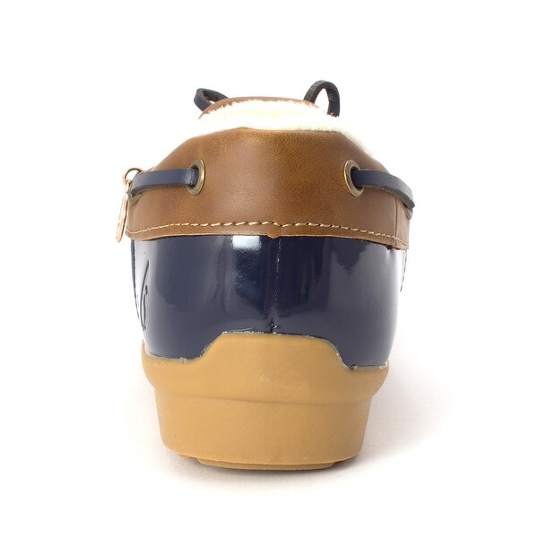 duck boot patty loafers