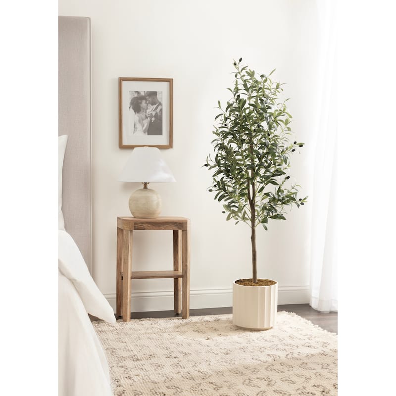 Kate and Laurel Oliveira Faux Olive Tree