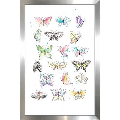 "Butterfly Pattern" Print on Acrylic.