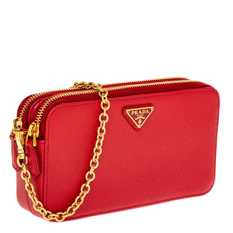 Prada Saffiano Leather Crossbody Bag