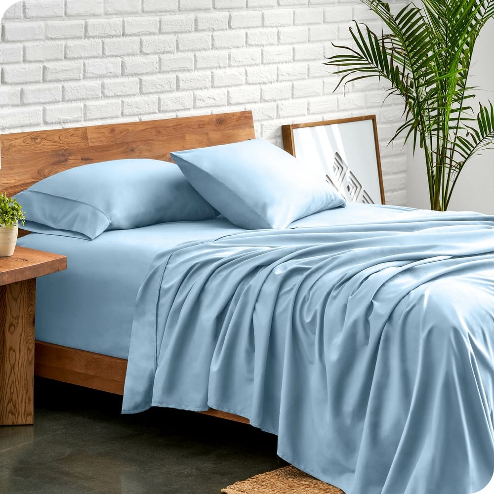 Bare Home Double Brushed Deep Pocket Sheet Set