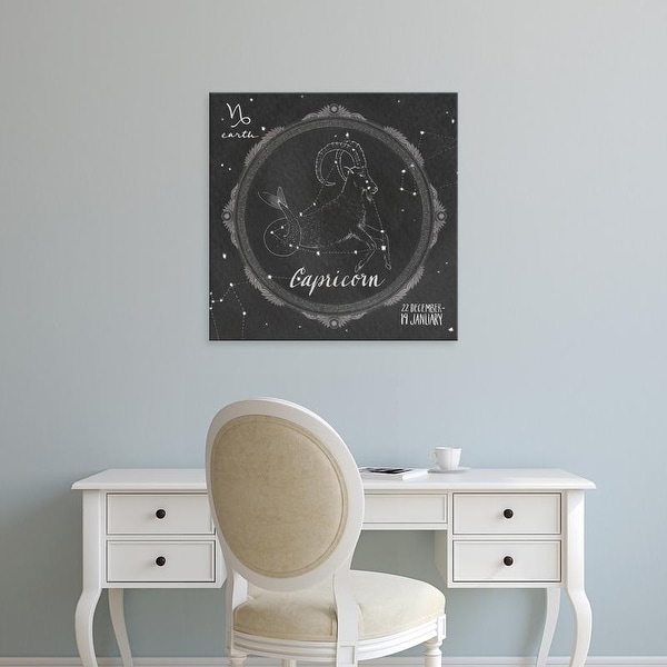 Easy Art Prints Sara Zieve Miller's 'Night Sky Capricorn' Premium Canvas Art