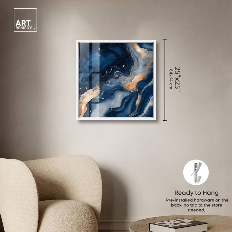 Deep Sea Geode III Shadowbox by Art Remedy