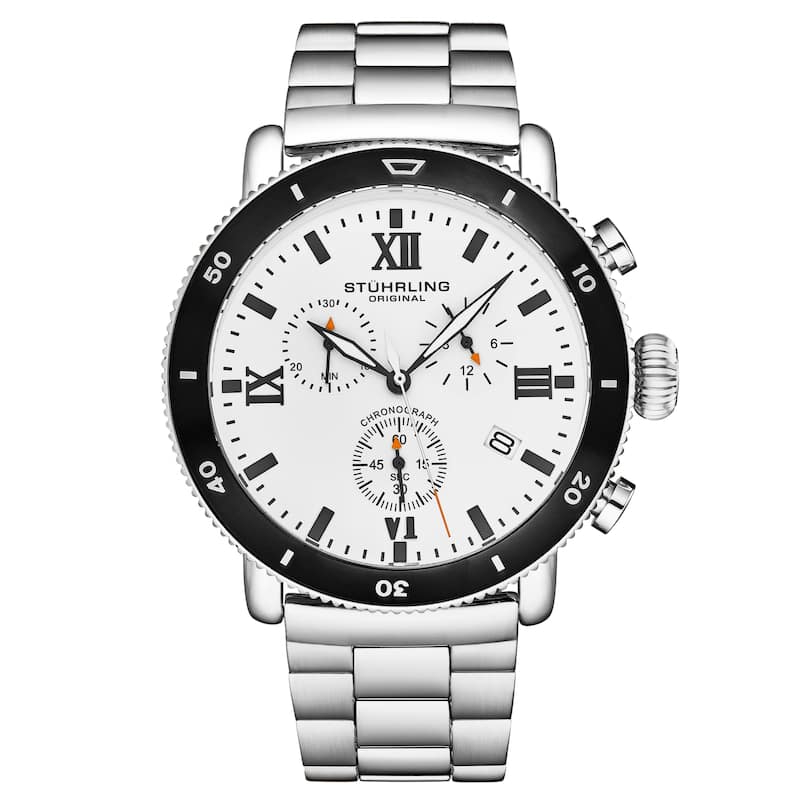 DualMode 4040 Quartz 48mm Chronograph - White