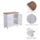 2-door Intricate Traditional Antique Storage Cabinet