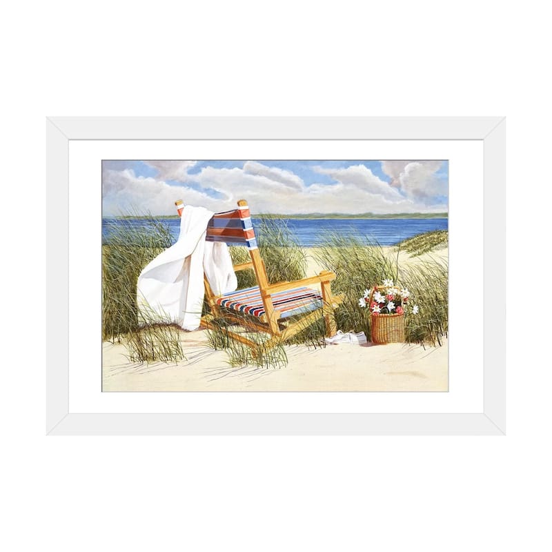 iCanvas "Romantic Hideaway" by Tom Mielko - White - 24x32x1