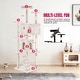 preview thumbnail 42 of 61, Furniture of America Cat Tree Multi-Level Cat Tower with Ladder, Platforms and Condos