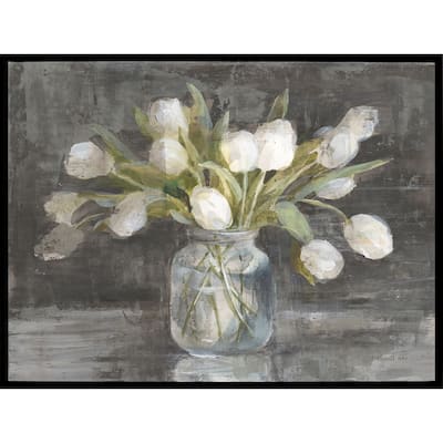 April Tulips - Giclee on Canvas