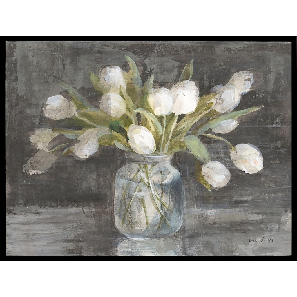 April Tulips - Giclee on Canvas