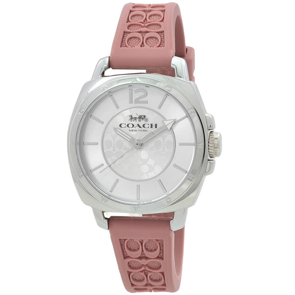 Coach Women's Boyfriend Silver Dial Watch - 14503876 - 6 (36)