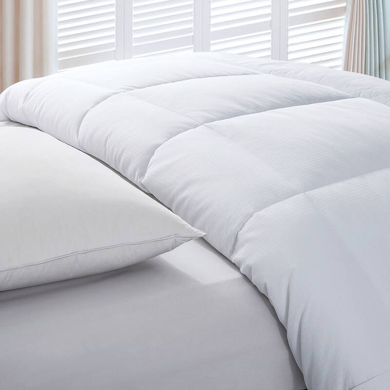 All Season Down Alternative Comforter Soft Cover with Jacquard