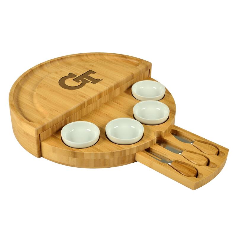 NCAA Georgia Tech Yellow Jackets Bamboo Cheese & Charcuterie Board